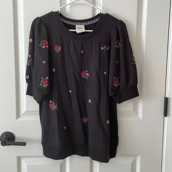 Knox Rose floral embroidered top - Picture 2 of 6